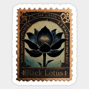 MTG - Black Lotus Stamp - Postage Stamp Series Sticker